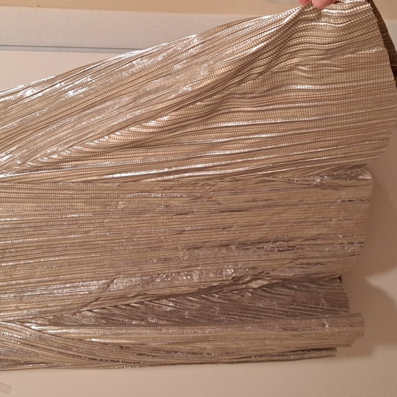 Anthropologie Maeve Shimmer Silvery Tone Girgeous Skirt szO Like New - Picture 2 of 7